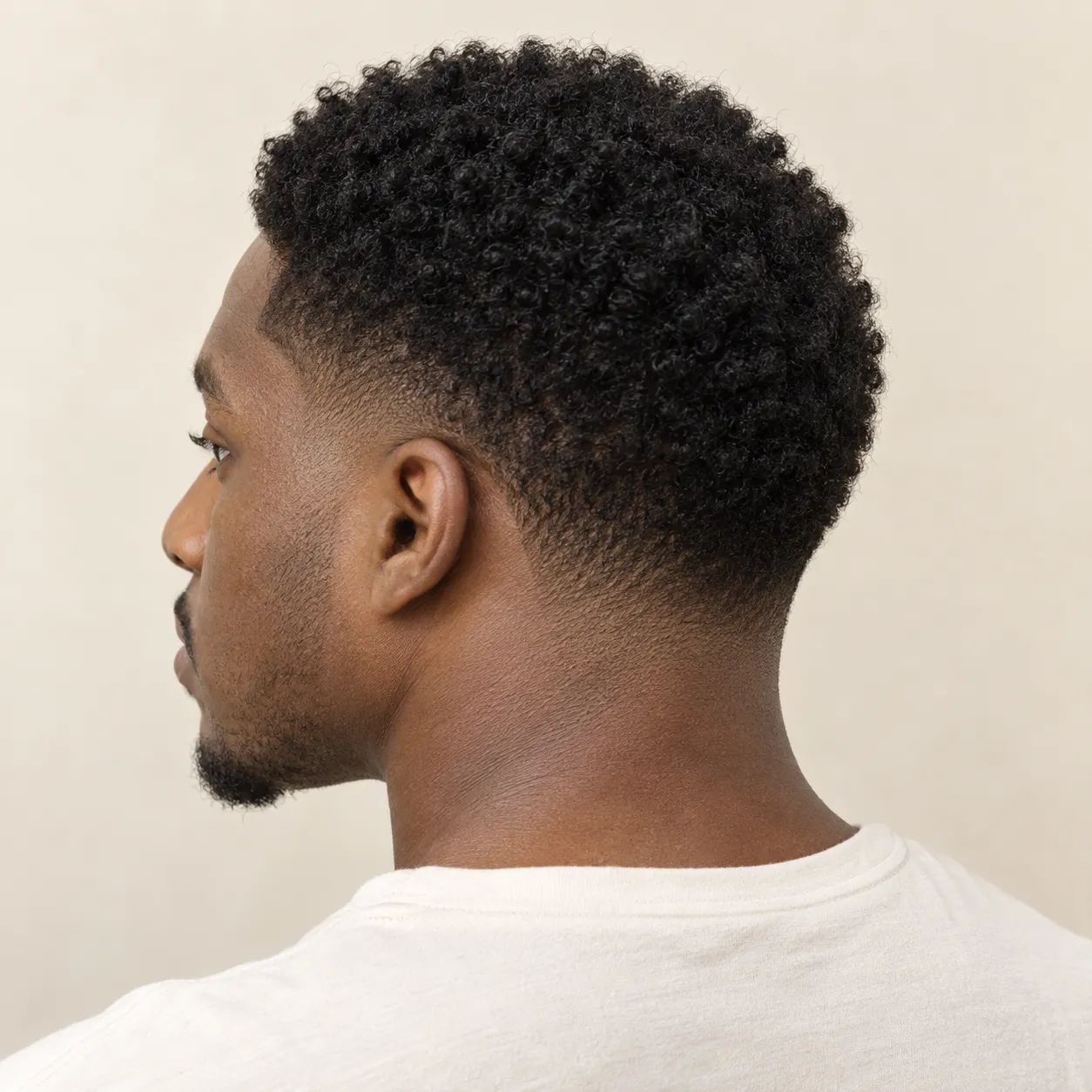 Editorial reference showing a low taper with a coiled top and clean perimeter.